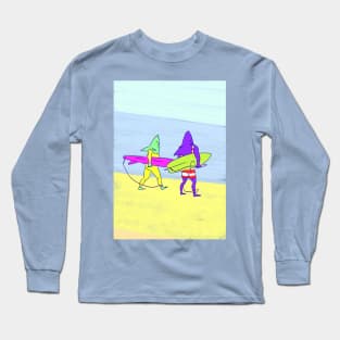 STANDING ON FRY SALT Long Sleeve T-Shirt